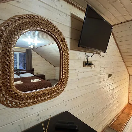 лісова тиша дворівневий люкс Apartamento Synevyrsʼka Polyana